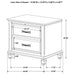 Devon Bedroom Set White - Visions in Furniture (La Mirada, CA)