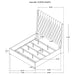 Camille 5 Pc Bedroom Sets - Visions in Furniture (La Mirada, CA)