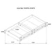Oakdale Wood Twin Daybed with Trundle Rustic Honey - Visions in Furniture (La Mirada, CA)