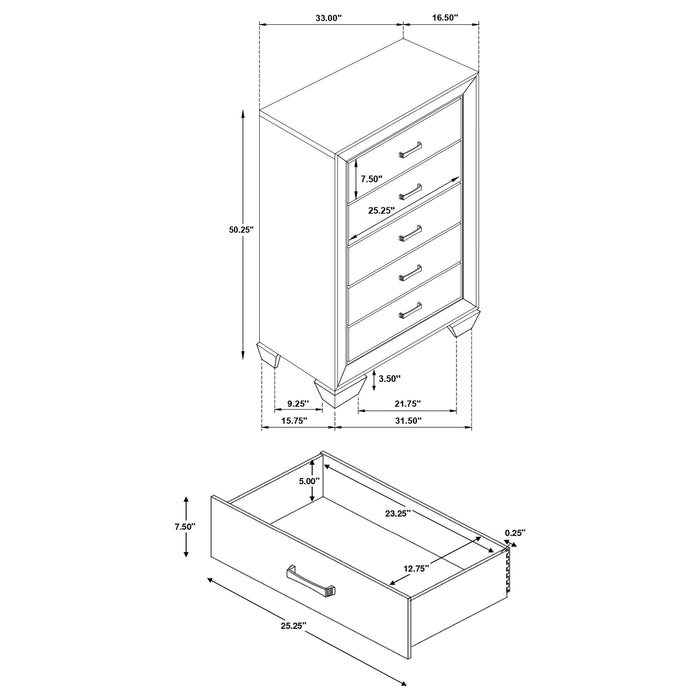 Dorian Bedroom Sets - Visions in Furniture (La Mirada, CA)
