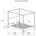 Monroe Eastern King & Queen Bed - Visions in Furniture (La Mirada, CA)