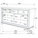 Barzini 5 & 4 Piece Bedroom Sets E.King & Queen - Visions in Furniture (La Mirada, CA)