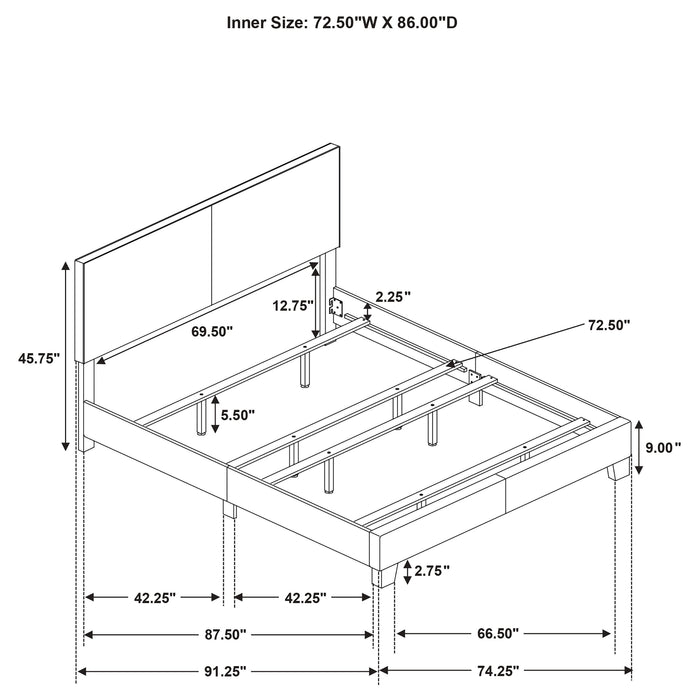 Dorian Panel Beds - Visions in Furniture (La Mirada, CA)