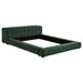 Trinity California King, E.king, Queen, & Full Bed Green & Light Taupe - Visions in Furniture (La Mirada, CA)