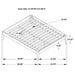 Hounslow Universal Platform Bed - Visions in Furniture (La Mirada, CA)