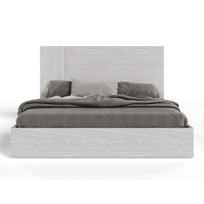 Asus - Modern Italian White Bed