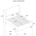Alamosa Queen Bed - Visions in Furniture (La Mirada, CA)