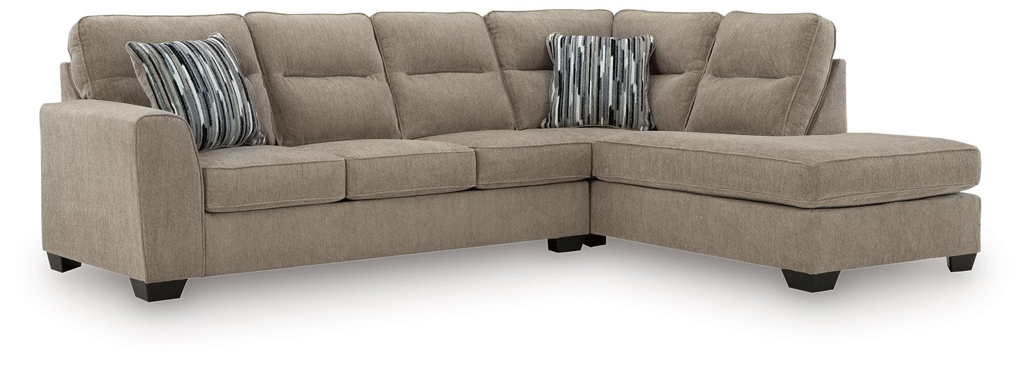 Olten Sectional with Chaise - Visions in Furniture (La Mirada, CA)
