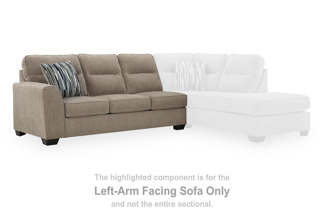 Olten Sectional with Chaise - Visions in Furniture (La Mirada, CA)