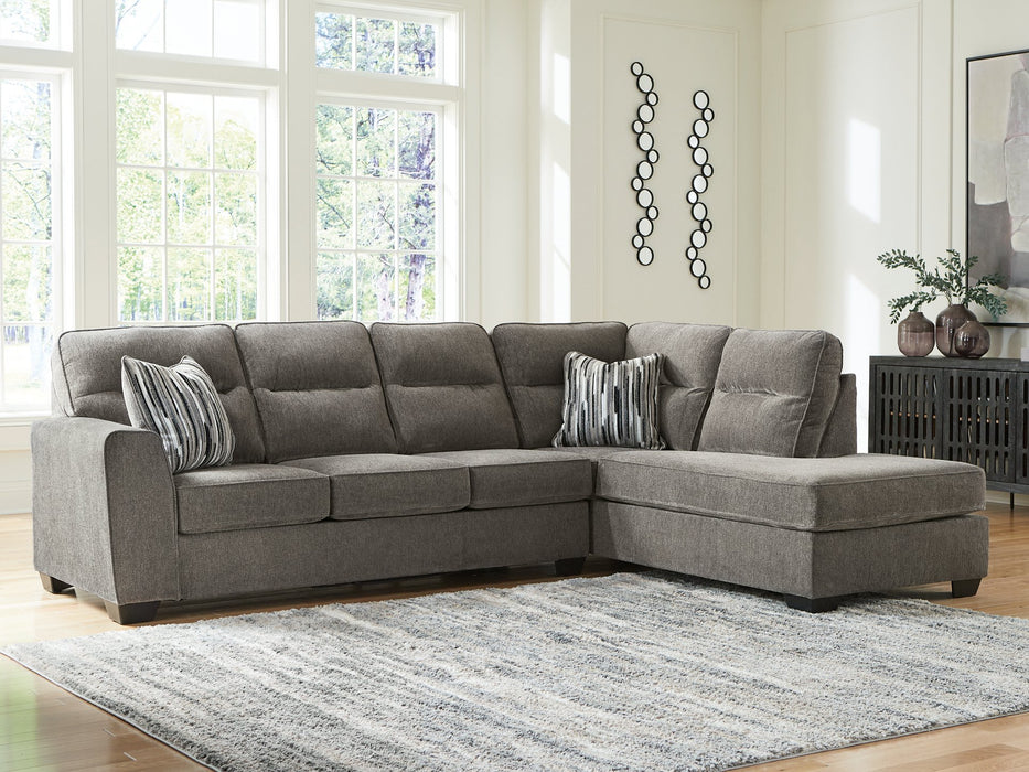 Olten Sectional with Chaise - Visions in Furniture (La Mirada, CA)