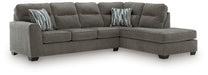 Olten Sectional with Chaise - Visions in Furniture (La Mirada, CA)