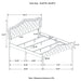 Bella Beds Cal.King & E.King, Queeen - Visions in Furniture (La Mirada, CA)