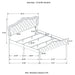 Bella Beds Cal.King & E.King, Queeen - Visions in Furniture (La Mirada, CA)