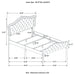 Bella Beds Cal.King & E.King, Queeen - Visions in Furniture (La Mirada, CA)
