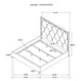 Bowfield Queen Beds - Visions in Furniture (La Mirada, CA)