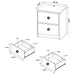 Westpark Nightstands - Visions in Furniture (La Mirada, CA)