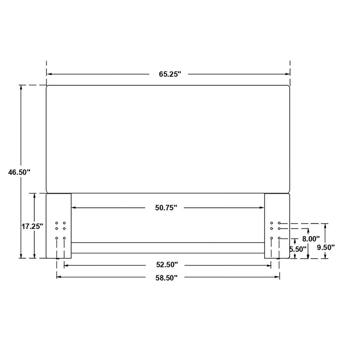 Izzy Queen Headboard - Visions in Furniture (La Mirada, CA)
