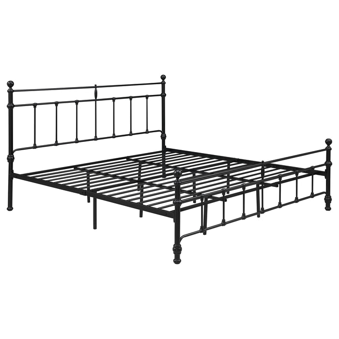 Novak Eastern King, Full, Queen, & Twin Bed - Visions in Furniture (La Mirada, CA)