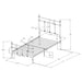 Novak Eastern King, Full, Queen, & Twin Bed - Visions in Furniture (La Mirada, CA)