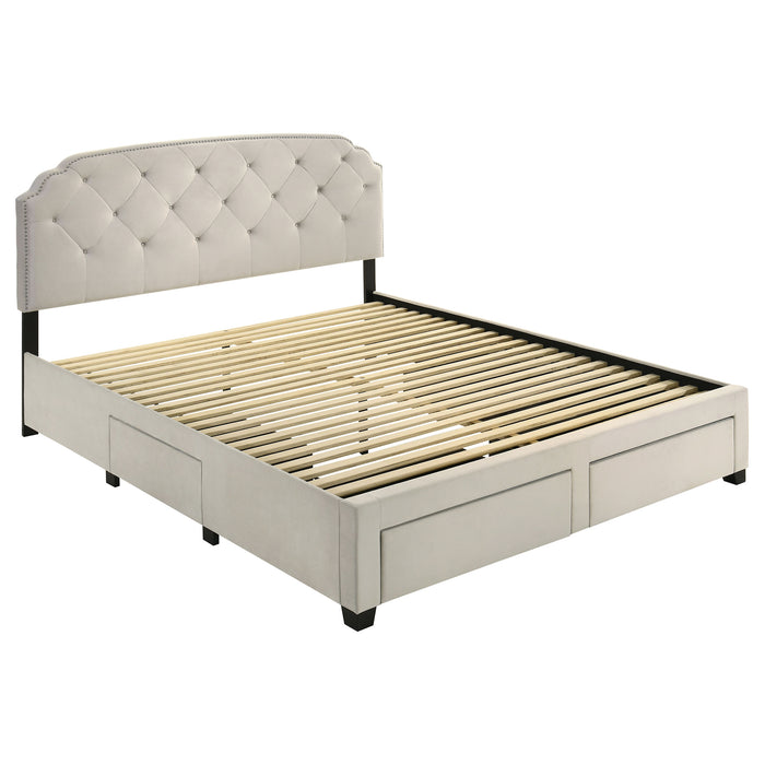 Marianna Panel Platform Storage Bed