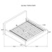 Gregory Bed Grey - Visions in Furniture (La Mirada, CA)