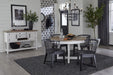 Parker House Americana Modern Dining Barrel Dining Chair (2/CTN Sold in pairs)