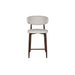 Royce Counter Chair W/Walnut Metal Frame-Beige (2 Per Carton)