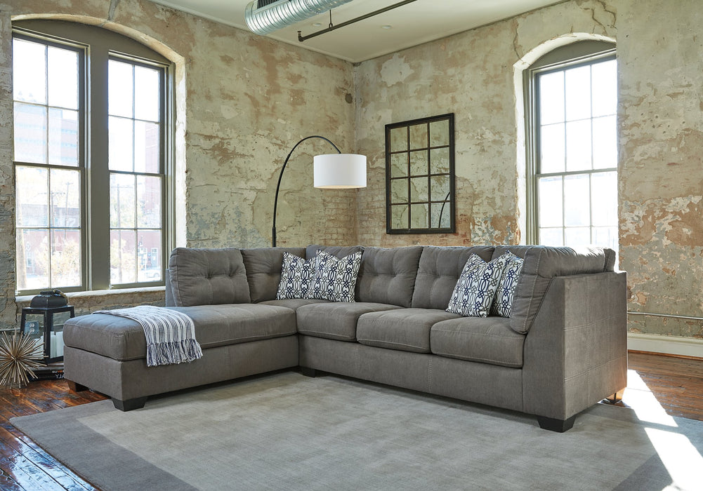 Pitkin 2-Piece Sectional with Chaise - Visions in Furniture (La Mirada, CA)