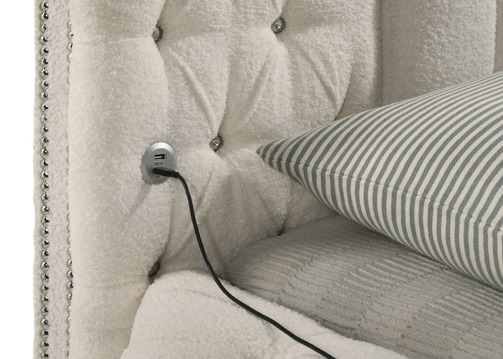 Sonya Eastern King & Queen Bed - Visions in Furniture (La Mirada, CA)