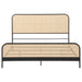 Lanewood Eastern King & Queen Bed Black & White - Visions in Furniture (La Mirada, CA)
