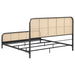 Lanewood Eastern King & Queen Bed Black & White - Visions in Furniture (La Mirada, CA)