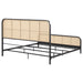Lanewood Eastern King & Queen Bed Black & White - Visions in Furniture (La Mirada, CA)