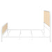 Lanewood Eastern King & Queen Bed Black & White - Visions in Furniture (La Mirada, CA)