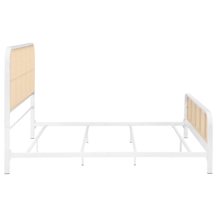 Lanewood Eastern King & Queen Bed Black & White - Visions in Furniture (La Mirada, CA)