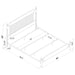 Cameron Eastern King Bed - Visions in Furniture (La Mirada, CA)