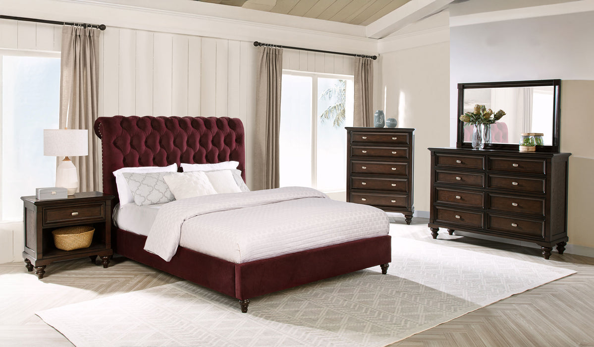 Devon Queen Bed - Visions in Furniture (La Mirada, CA)