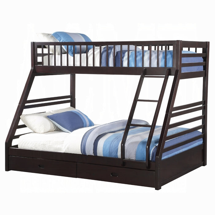 Jason Twin Xl-Queen Bunk Bed With Storage - Visions in Furniture (La Mirada, CA)