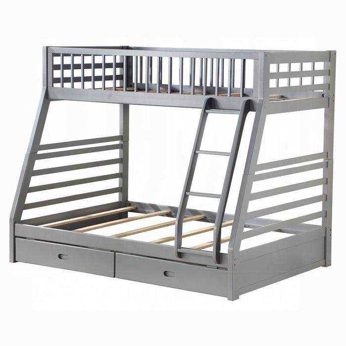Jason Twin-Full Bunk Bed With Storage - Visions in Furniture (La Mirada, CA)