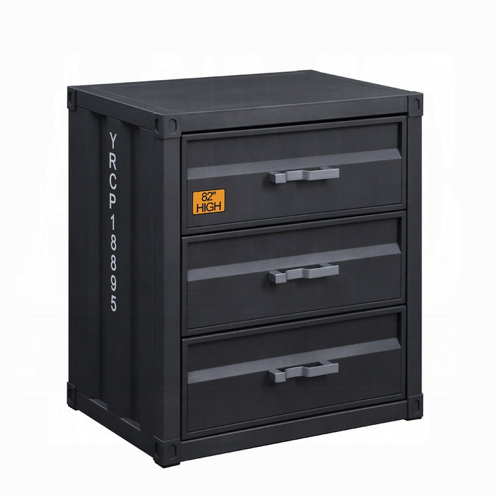Cargo Chest With 3 Drawers - Visions in Furniture (La Mirada, CA)