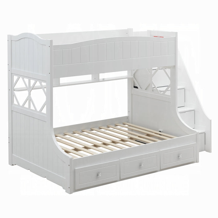 Meyer Twin-Full Bunk Bed With Storage - Visions in Furniture (La Mirada, CA)