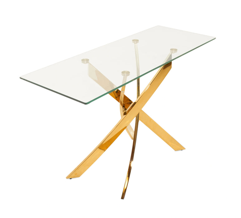 Modrest Pyrite Modern Console Table