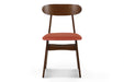 Morocco Dining Chair W/Orange Seat Cushion (2 Per Carton)