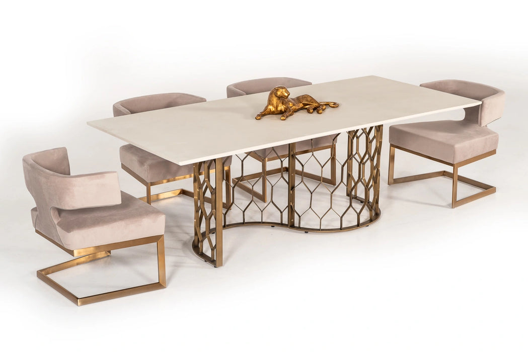 Modrest Faye Modern Dining Table