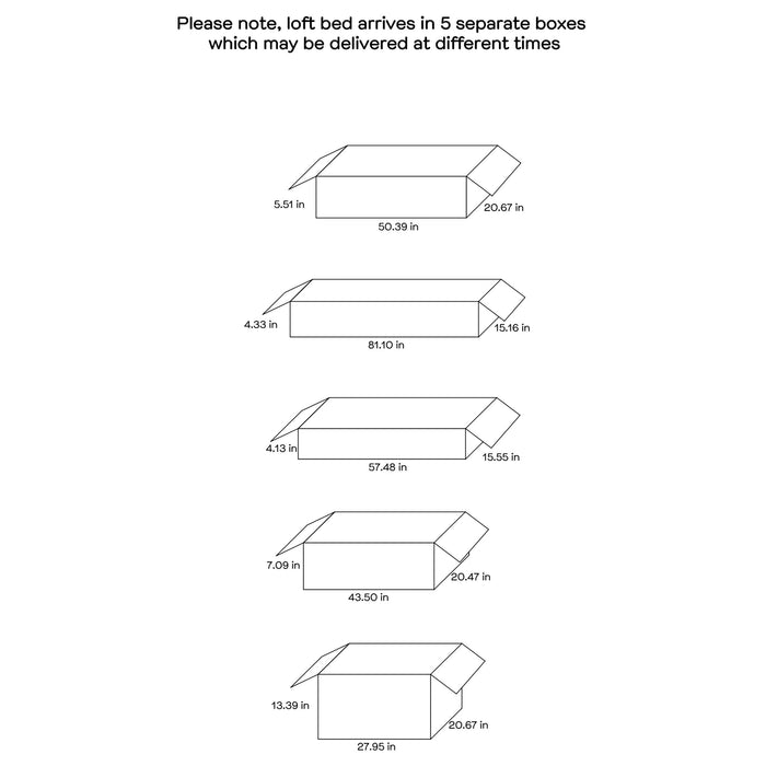 Millie Loft Beds - Visions in Furniture (La Mirada, CA)