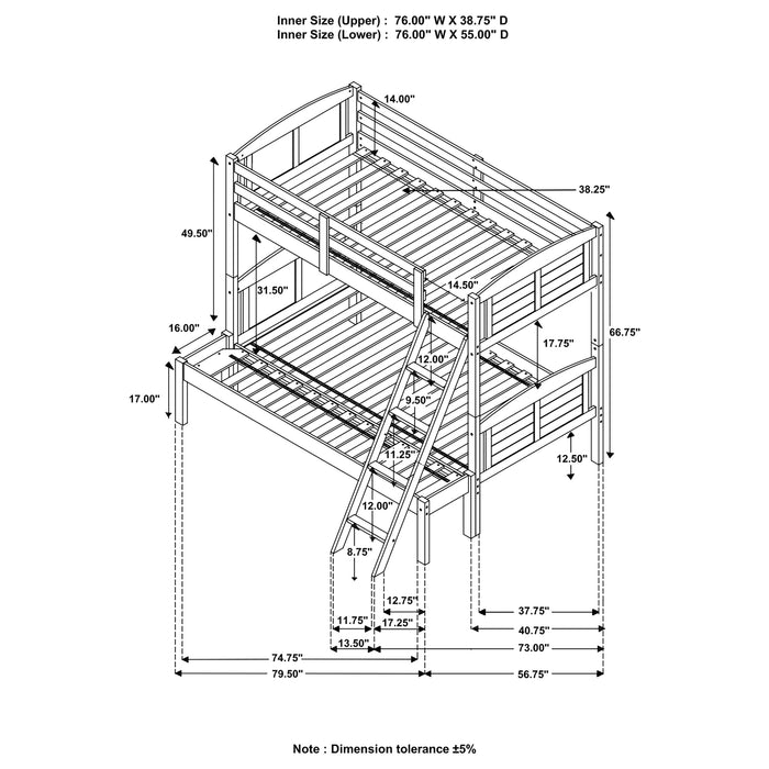 Flynn Bunk Beds - Visions in Furniture (La Mirada, CA)