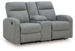 Gauntlet Reclining Loveseat with Console - Visions in Furniture (La Mirada, CA)