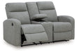 Gauntlet Reclining Loveseat with Console - Visions in Furniture (La Mirada, CA)