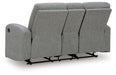 Gauntlet Reclining Loveseat with Console - Visions in Furniture (La Mirada, CA)