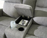 Gauntlet Reclining Loveseat with Console - Visions in Furniture (La Mirada, CA)