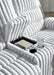 Rhines Falls Power Reclining Loveseat with Console - Visions in Furniture (La Mirada, CA)
